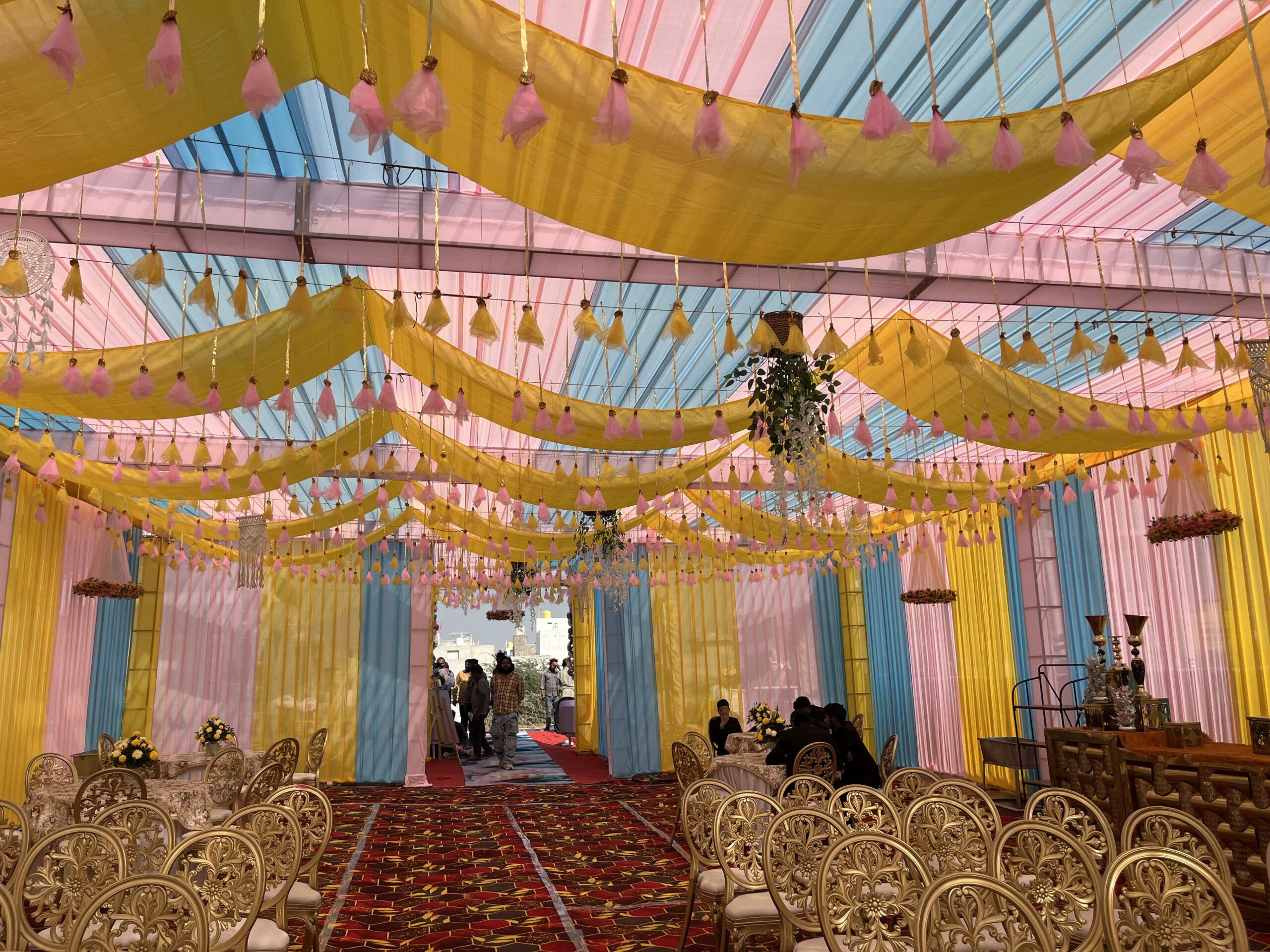 uxury Wedding Pathway Decoration by DD'S DECOR HUB